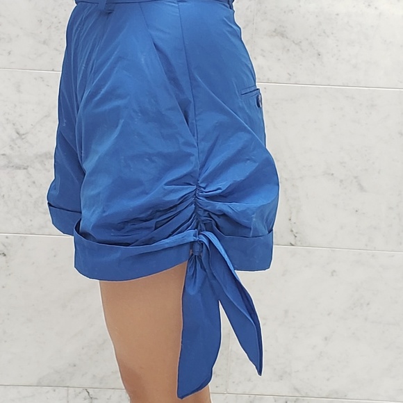 BNWT Carven Pantalon Gabardine Nylon Shorts Sz 34 - Picture 5 of 6